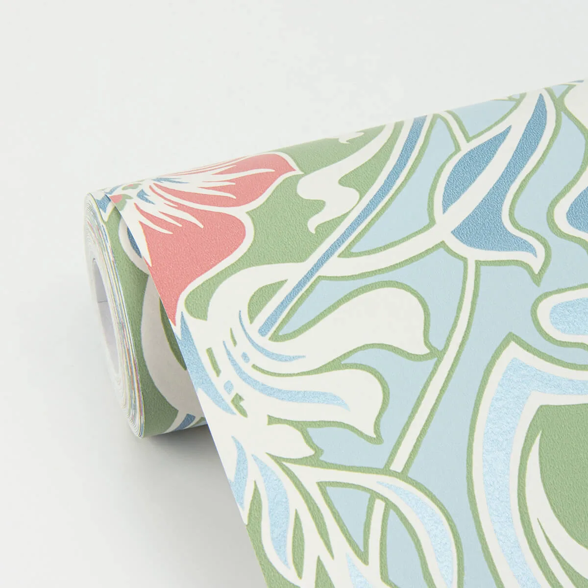 A-Street Prints Mucha - Light Blue Wallpaper | Buy Online A-Street Prints Mucha wallpaper, color Light Blue, SKU 2970-26152