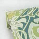 A-Street Prints Mucha - Teal Wallpaper | Buy Online A-Street Prints Mucha wallpaper, color Teal, SKU 2970-26151