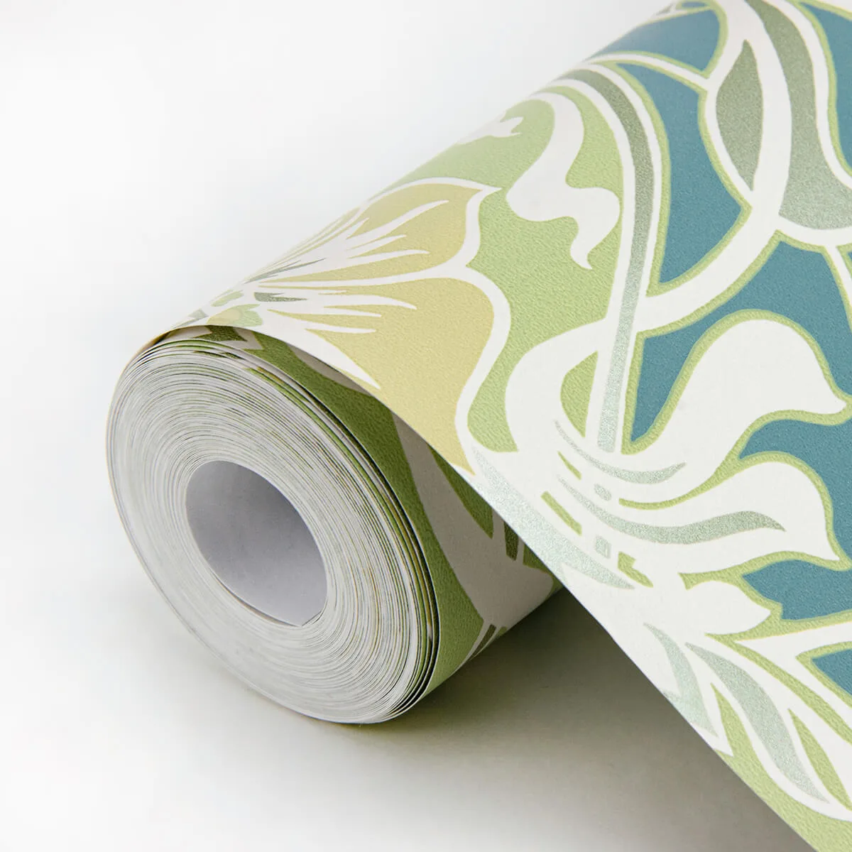 A-Street Prints Mucha - Teal Wallpaper | Buy Online A-Street Prints Mucha wallpaper, color Teal, SKU 2970-26151