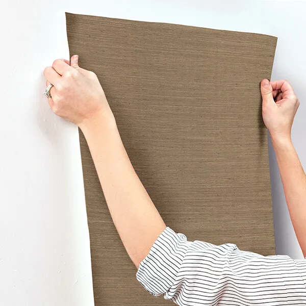 A-Street Prints Mycroft wallpaper, color Chestnut, SKU 4173-82102