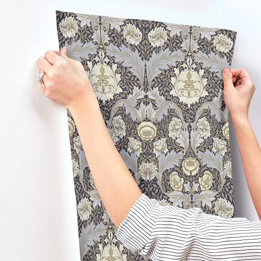 A-Street Prints Myrtle - Blue Wallpaper | Buy Online A-Street Prints Myrtle wallpaper, color Blue, SKU 4171-82061