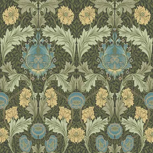 A-Street Prints Myrtle wallpaper, color Dark Green, SKU 4171-82060