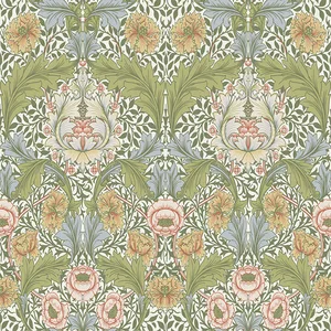 A-Street Prints Myrtle wallpaper, color Green, SKU 4171-82058