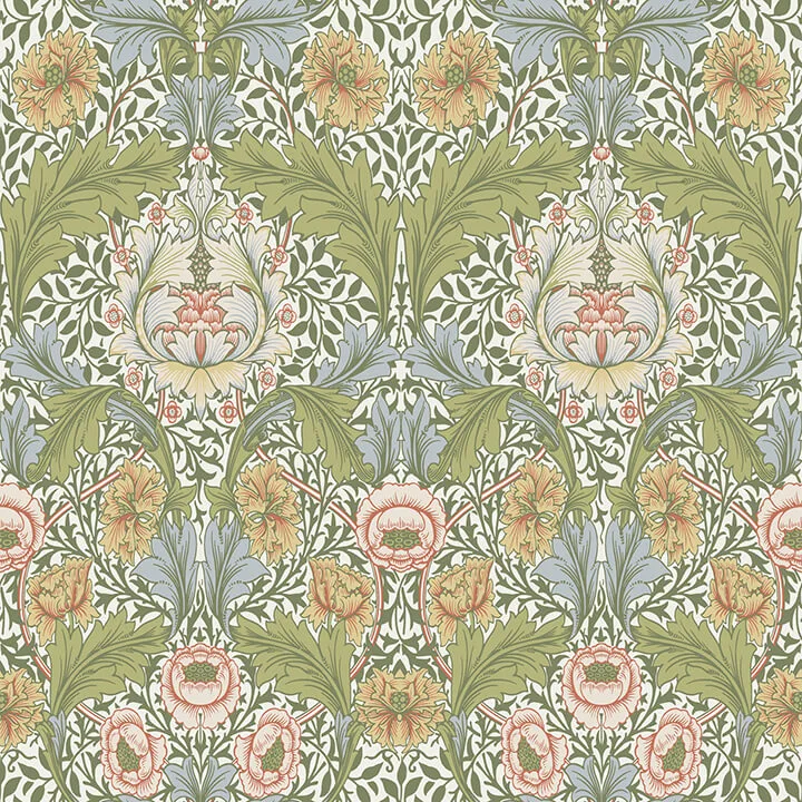 A-Street Prints Myrtle wallpaper, color Green, SKU 4171-82058