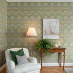 A-Street Prints Myrtle wallpaper, color Green, SKU 4171-82058