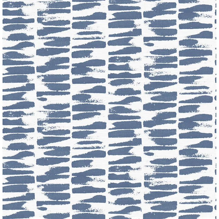 A-Street Prints Myrtle wallpaper, color Indigo, SKU 4120-26843