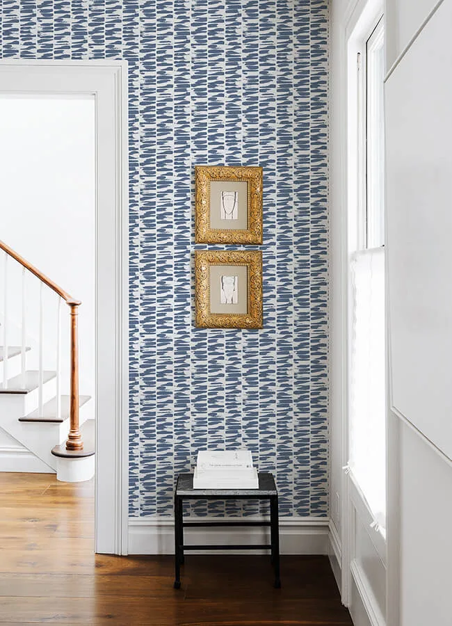 A-Street Prints Myrtle - Indigo Wallpaper | Buy Online A-Street Prints Myrtle wallpaper, color Indigo, SKU 4120-26843