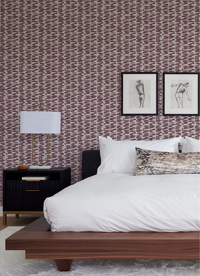 A-Street Prints Myrtle - Purple Wallpaper | Buy Online A-Street Prints Myrtle wallpaper, color Purple, SKU 4120-26846