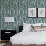A-Street Prints Myrtle wallpaper, color Sea Green, SKU 4120-26844