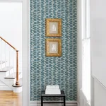 A-Street Prints Myrtle wallpaper, color Sea Green, SKU 4120-26844