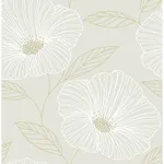 A-Street Prints Mythic wallpaper, color Dove, SKU 2973-91131