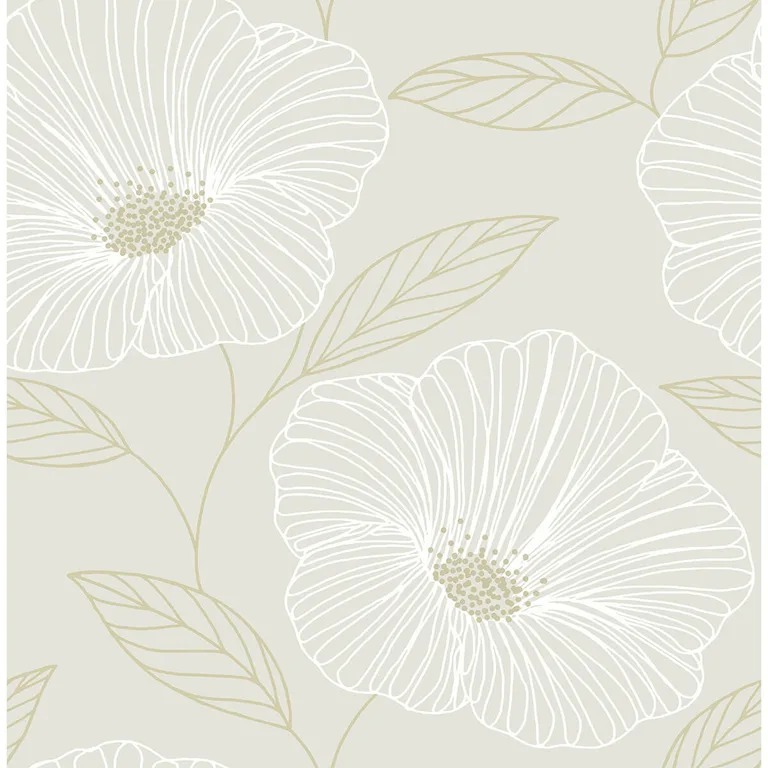 A-Street Prints Mythic wallpaper, color Dove, SKU 2973-91131