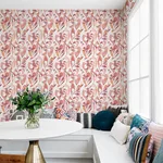 A-Street Prints Nathalie - Coral Wallpaper | Buy Online A-Street Prints Nathalie wallpaper, color Coral, SKU 4135-27279