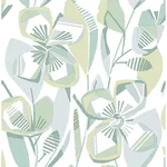 A-Street Prints Nathalie - Light Green Wallpaper | Buy Online A-Street Prints Nathalie wallpaper, color Light Green, SKU 4135-27282