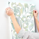 A-Street Prints Nathalie - Light Green Wallpaper | Buy Online A-Street Prints Nathalie wallpaper, color Light Green, SKU 4135-27282