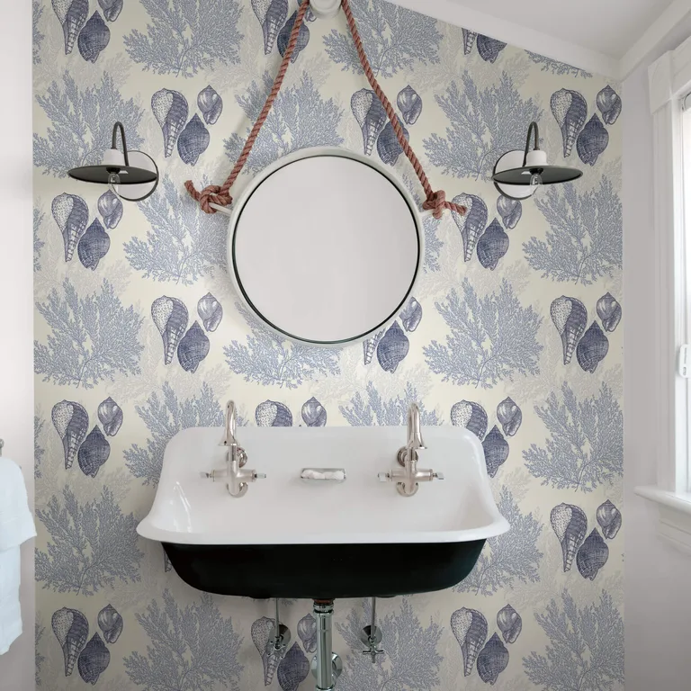 A-Street Prints Nauset wallpaper, color Blue, SKU 2927-81202