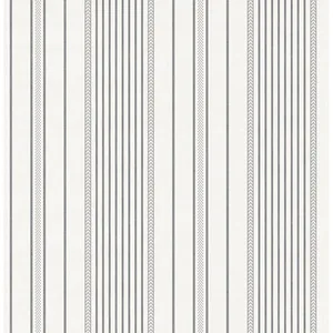 A-Street Prints Navarres Stripe wallpaper, color Charcoal, SKU 4172-27486