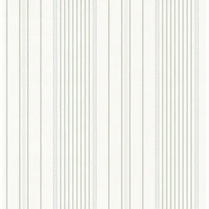 A-Street Prints Navarres Stripe wallpaper, color Light Green, SKU 4172-27485