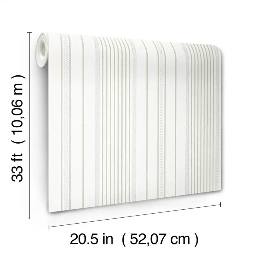 A-Street Prints Navarres Stripe - Light Green Wallpaper | Buy Online A-Street Prints Navarres Stripe wallpaper, color Light Green, SKU 4172-27485
