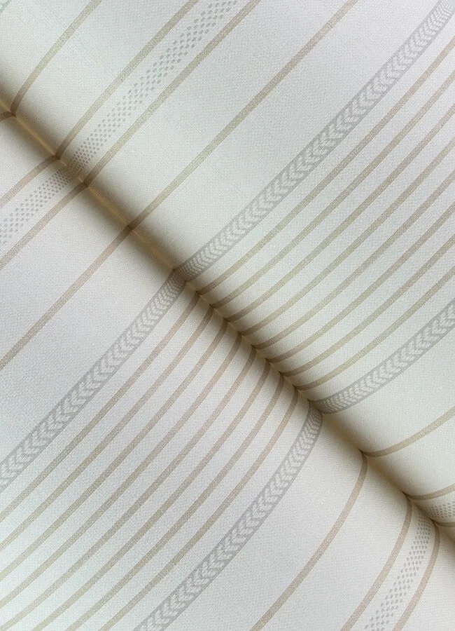 A-Street Prints Navarres Stripe - Neutral Wallpaper | Buy Online A-Street Prints Navarres Stripe wallpaper, color Neutral, SKU 4172-27487