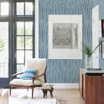 A-Street Prints Nazar wallpaper, color Indigo, SKU 2975-26248