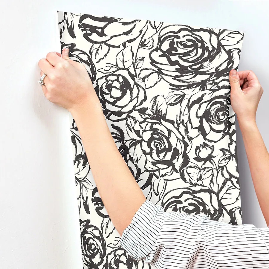 A-Street Prints Nelda - Black Wallpaper | Buy Online A-Street Prints Nelda wallpaper, color Black, SKU 4135-72707