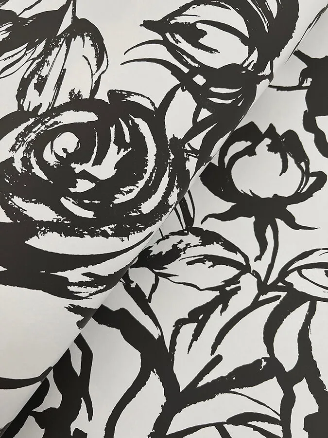A-Street Prints Nelda - Black Wallpaper | Buy Online A-Street Prints Nelda wallpaper, color Black, SKU 4135-72707