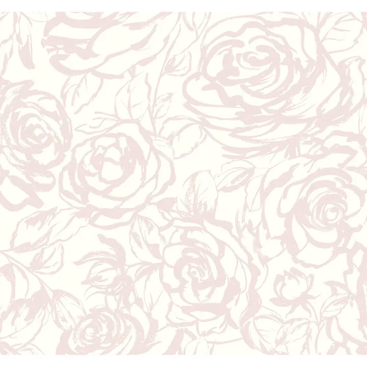 A-Street Prints Nelda wallpaper, color Light Pink, SKU 4135-72710