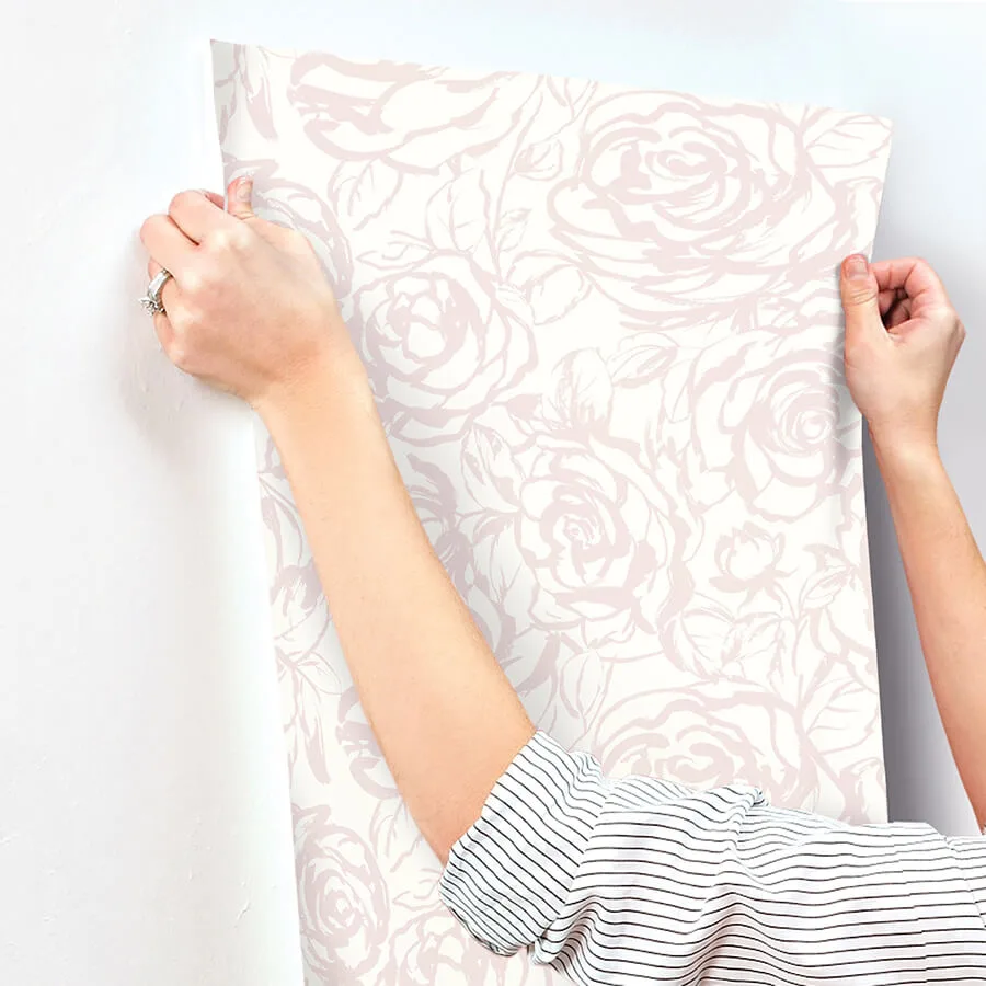 A-Street Prints Nelda - Light Pink Wallpaper | Buy Online A-Street Prints Nelda wallpaper, color Light Pink, SKU 4135-72710