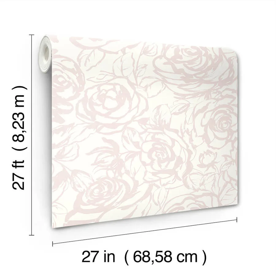 A-Street Prints Nelda - Light Pink Wallpaper | Buy Online A-Street Prints Nelda wallpaper, color Light Pink, SKU 4135-72710