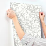 A-Street Prints Nelda - Silver Wallpaper | Buy Online A-Street Prints Nelda wallpaper, color Silver, SKU 4135-72709