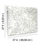 A-Street Prints Nelda - Silver Wallpaper | Buy Online A-Street Prints Nelda wallpaper, color Silver, SKU 4135-72709