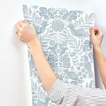 A-Street Prints Nestle wallpaper, color Blue, SKU 4122-27000