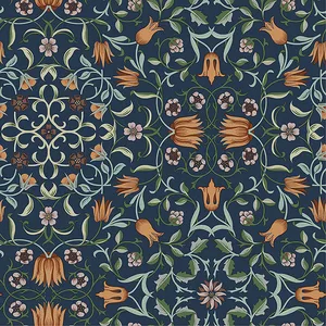 A-Street Prints No 1 Holland Park wallpaper, color Dark Blue, SKU 4153-82010
