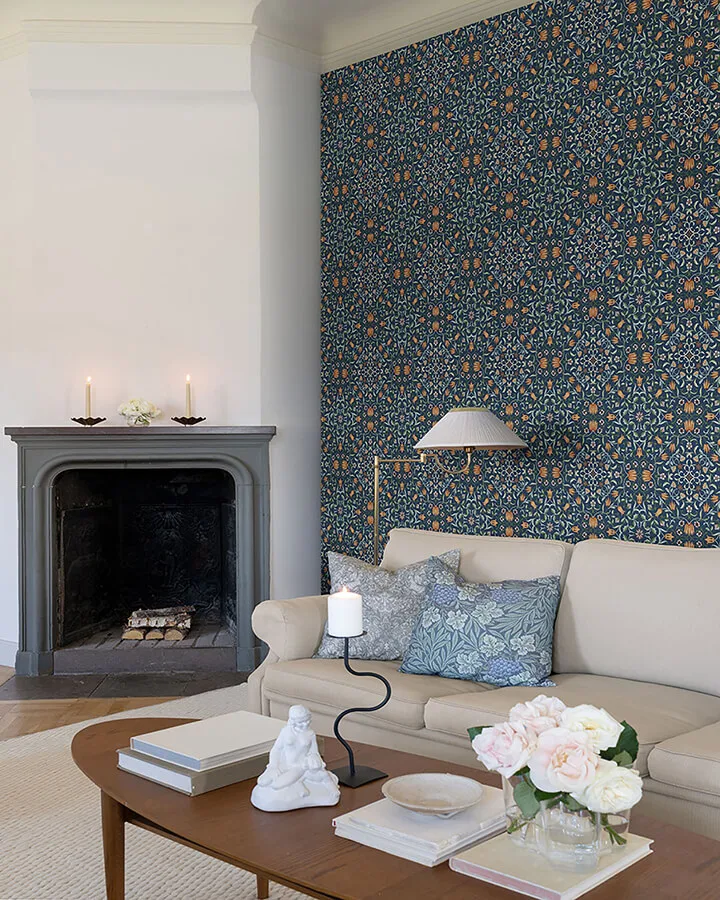 A-Street Prints No 1 Holland Park wallpaper, color Dark Blue, SKU 4153-82010