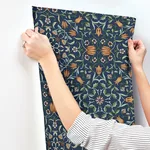A-Street Prints No 1 Holland Park wallpaper, color Dark Blue, SKU 4153-82010
