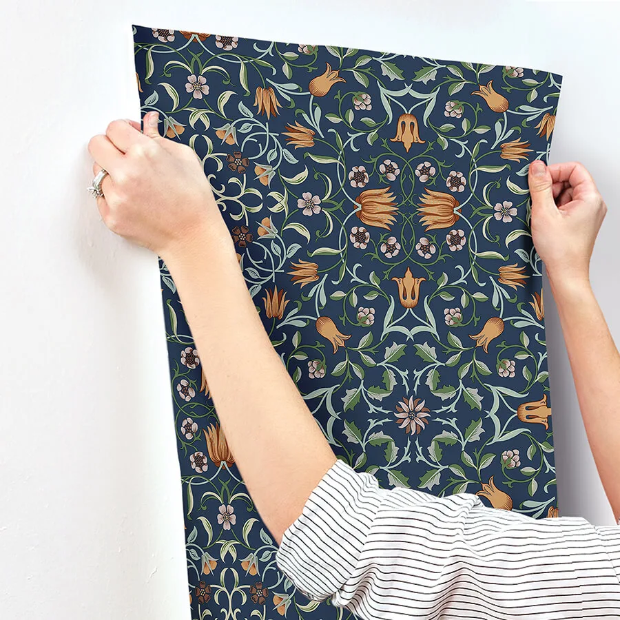 A-Street Prints No 1 Holland Park wallpaper, color Dark Blue, SKU 4153-82010