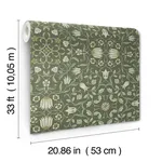 A-Street Prints No 1 Holland Park wallpaper, color Green, SKU 4153-82008