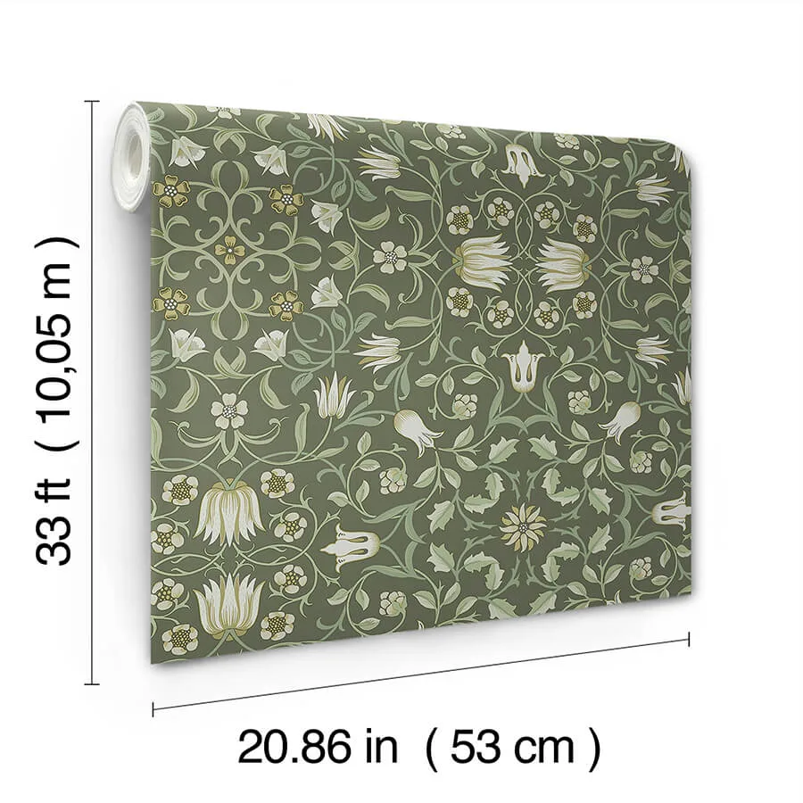 A-Street Prints No 1 Holland Park wallpaper, color Green, SKU 4153-82008