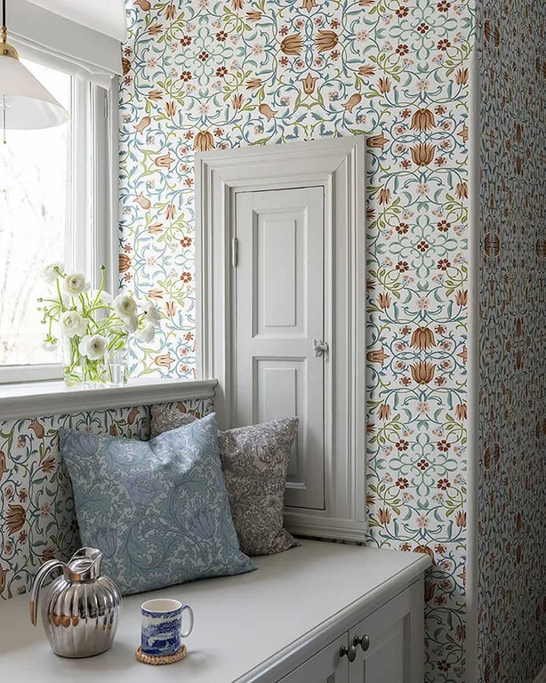 A-Street Prints No 1 Holland Park wallpaper, color Red, SKU 4153-82007