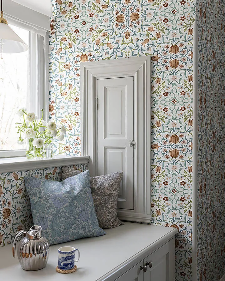 A-Street Prints No 1 Holland Park wallpaper, color Red, SKU 4153-82007