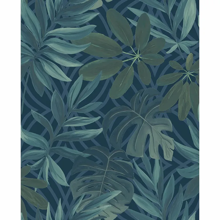 A-Street Prints Nocturnum wallpaper, color Blue, SKU 2763-24201