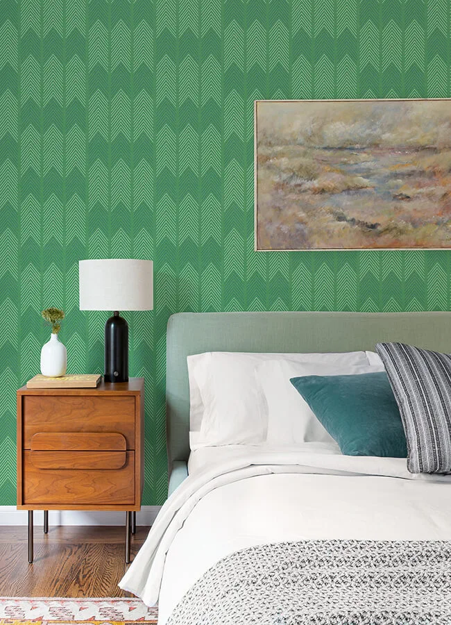 A-Street Prints Nyle wallpaper, color Green, SKU 4066-26525