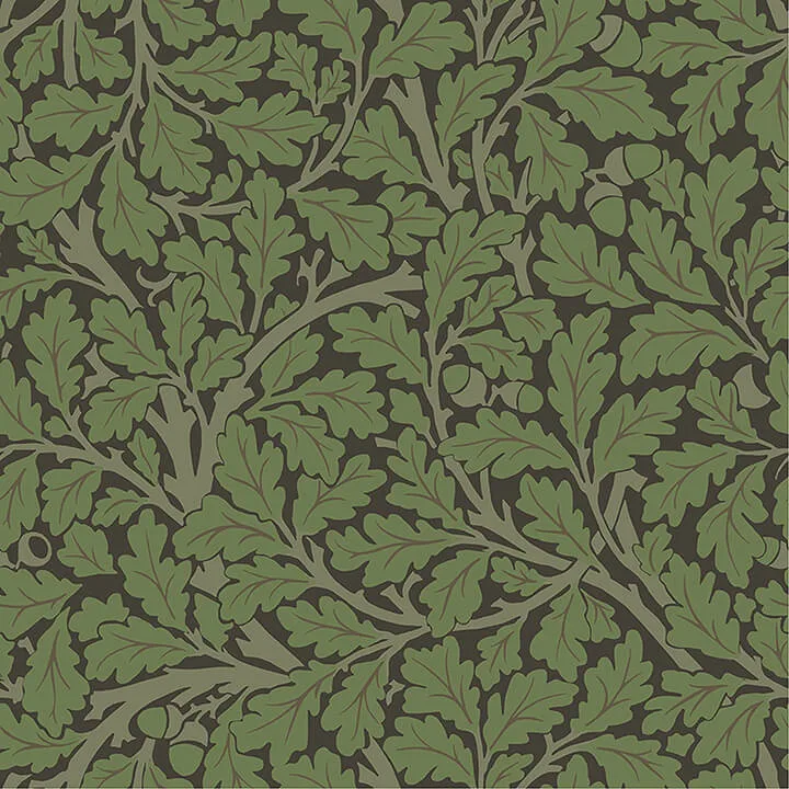 A-Street Prints Oak Tree wallpaper, color Black, SKU 4153-82030