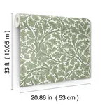 A-Street Prints Oak Tree - Green Wallpaper | Buy Online A-Street Prints Oak Tree wallpaper, color Green, SKU 4153-82028