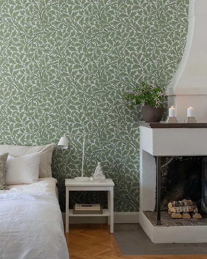 A-Street Prints Oak Tree - Green Wallpaper | Buy Online A-Street Prints Oak Tree wallpaper, color Green, SKU 4153-82028