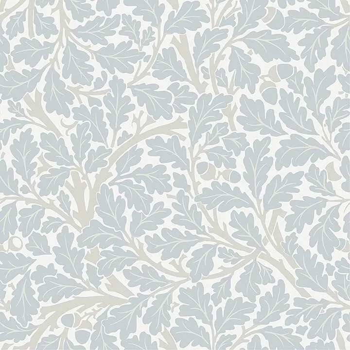 A-Street Prints Oak Tree wallpaper, color Sky Blue, SKU 4153-82031