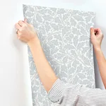A-Street Prints Oak Tree wallpaper, color Sky Blue, SKU 4153-82031