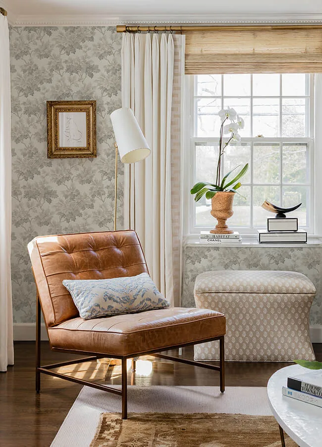 A-Street Prints Oakcliff wallpaper, color Stone, SKU AST6357