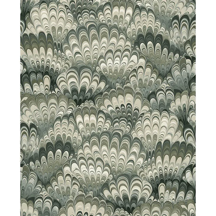 A-Street Prints Octavia wallpaper, color Dark Green, SKU 4147-27377